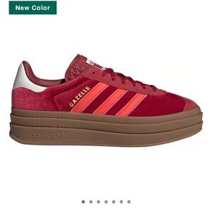 Adidas Gazelle Women's Red Sneakers